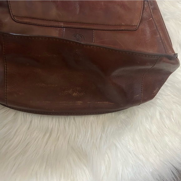 Cole Haan Brown Leather Shoulder Bag - Picture 4 of 7